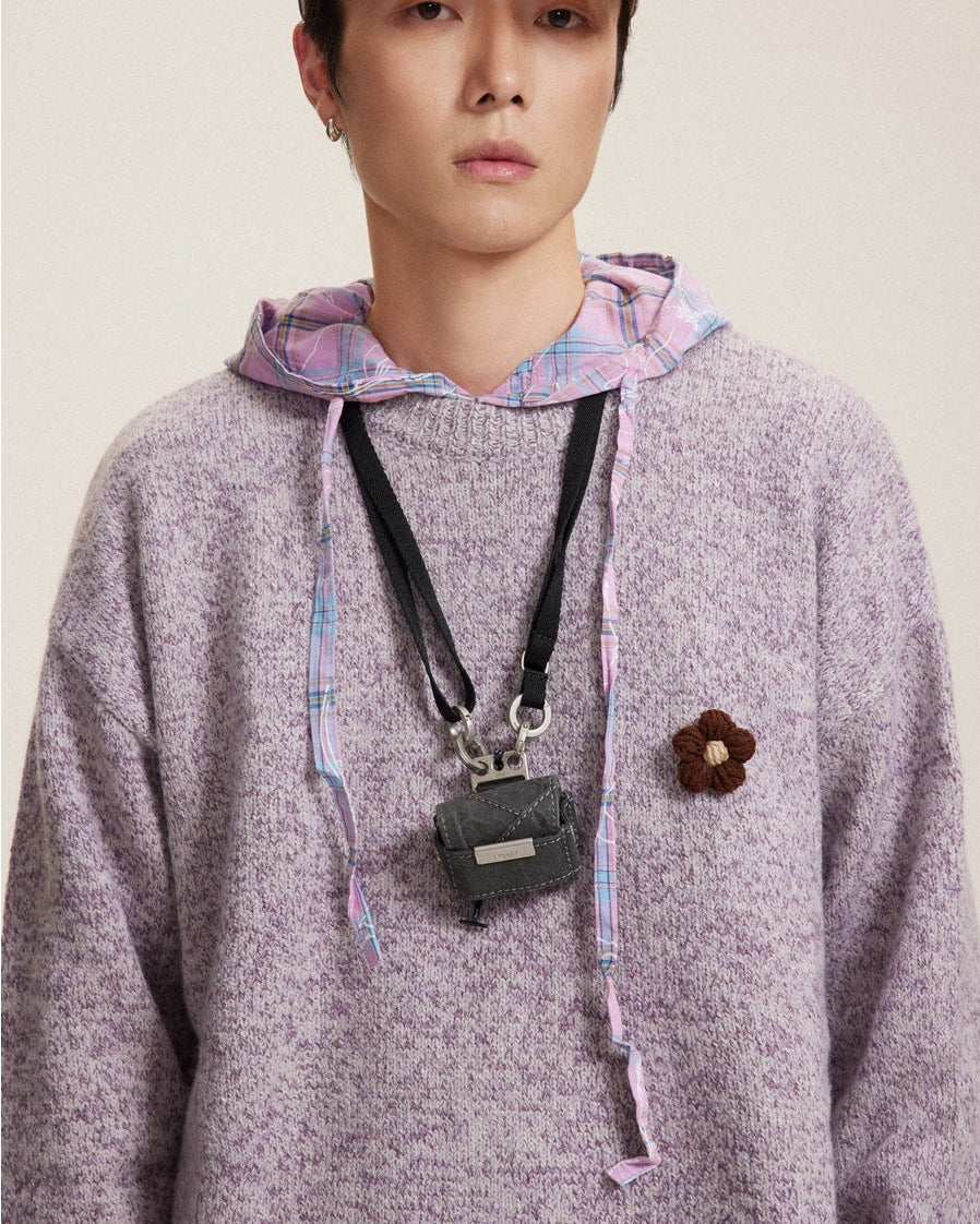 The Drift Knit Pullover Hoodie Sweater