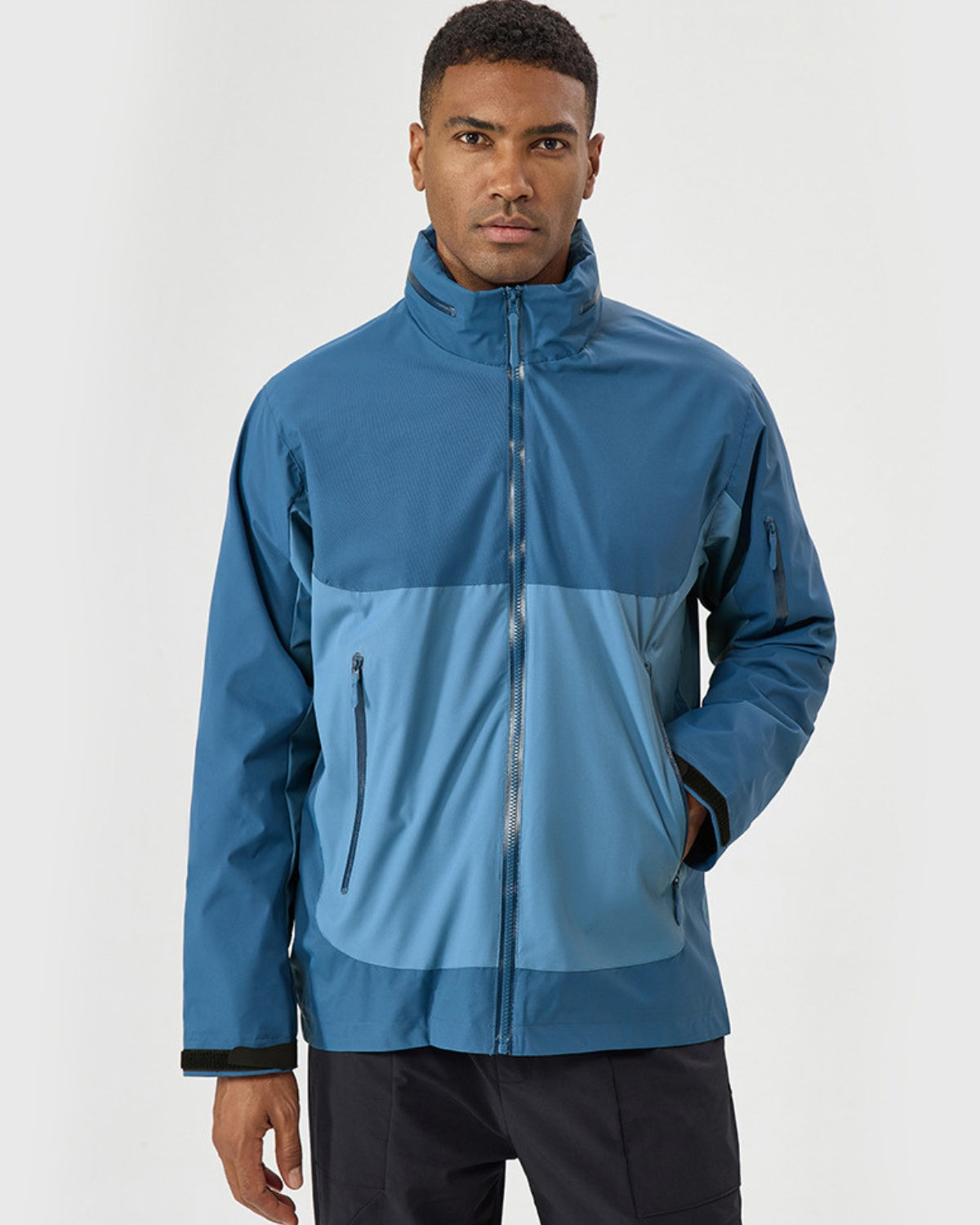 Summit Pro Wasserdichte Windjacke mit Kapuze