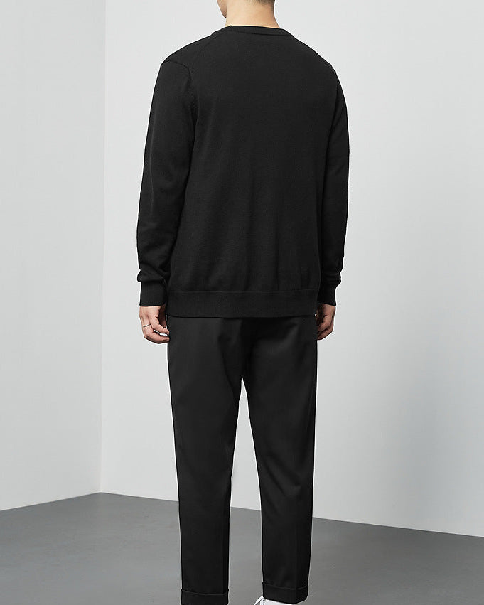 Die Mimaike Essential Strickjacke mit V-Ausschnitt