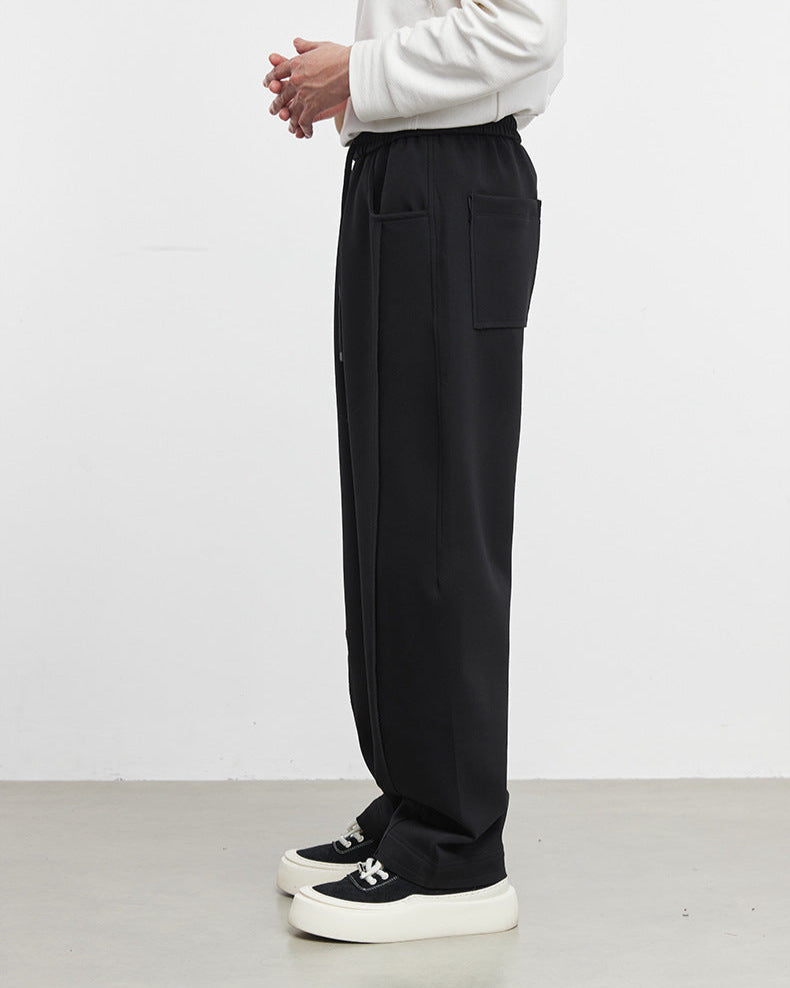 Heavy Modal Air-Layer Jogger mit geradem Bein