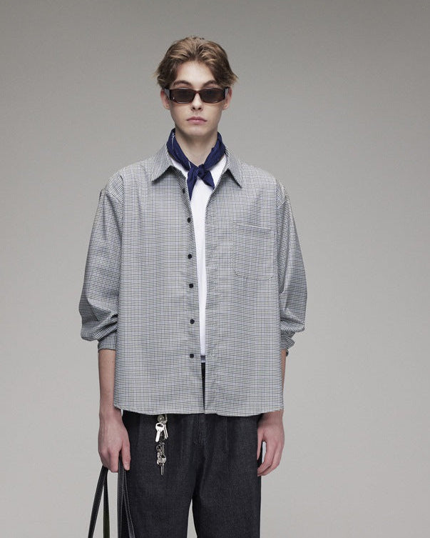 The Slate Cotton Relaxed Shirt