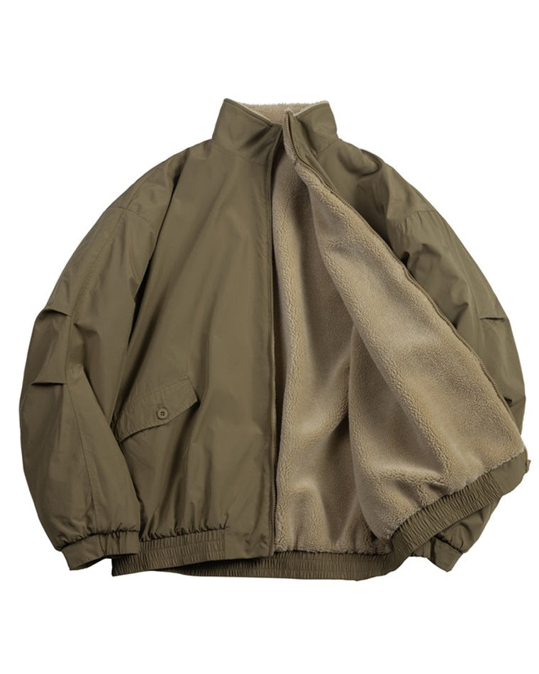 The Caldwell Textured Wool Zip Cardigan