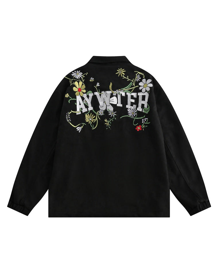 The Marwood Floral Embroidered Casual Jacket