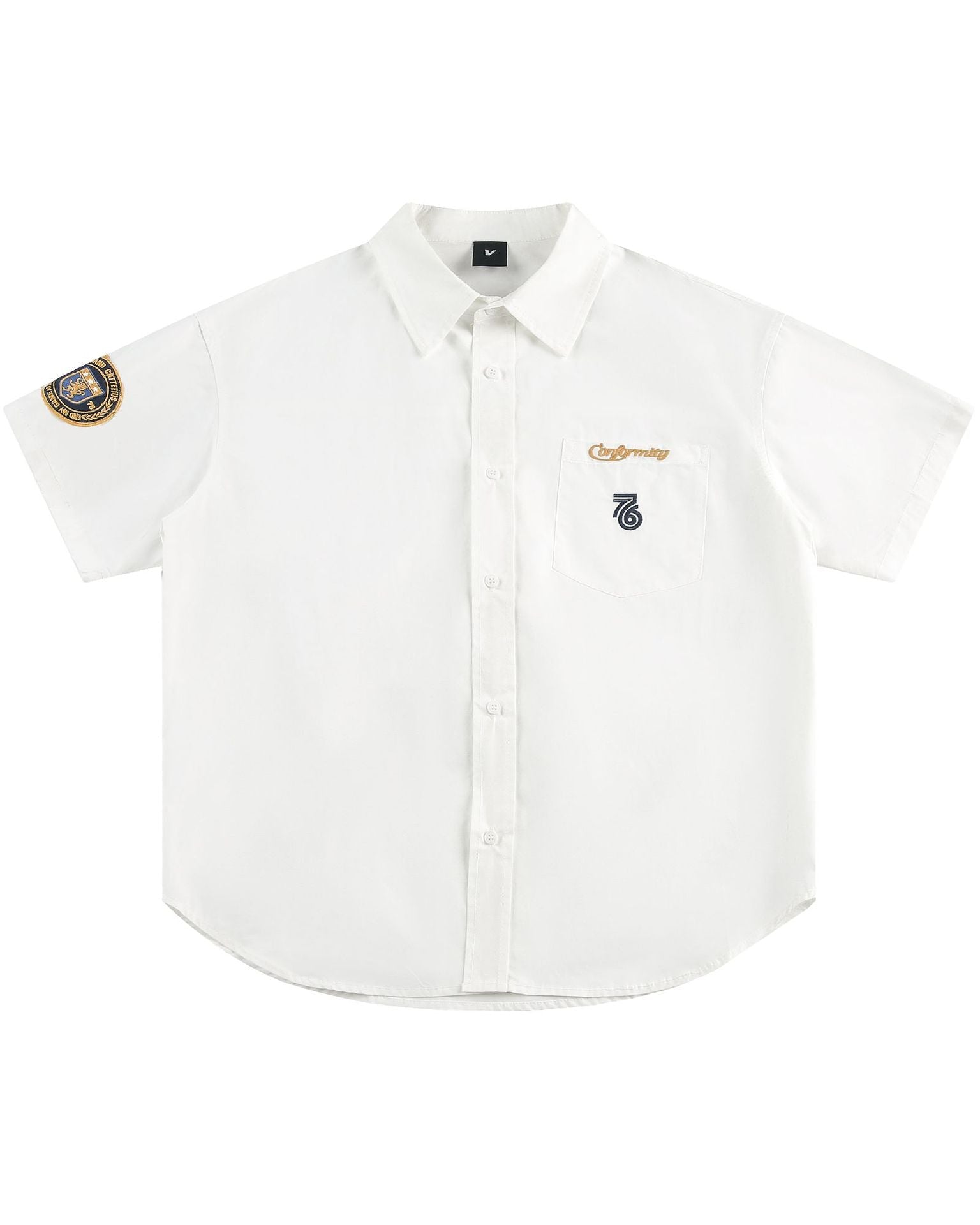 Das Meridian Stitch Kurzarmhemd