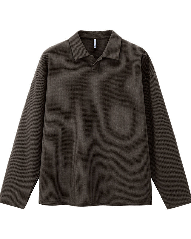 The Harbor Waffelkragen Langarmshirt