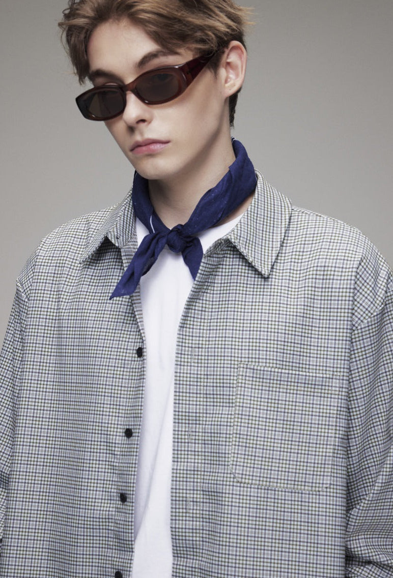 The Slate Cotton Relaxed Shirt