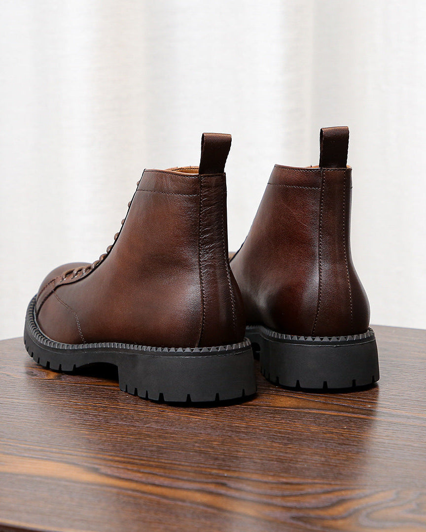 Die Heritage Fur Field Boots
