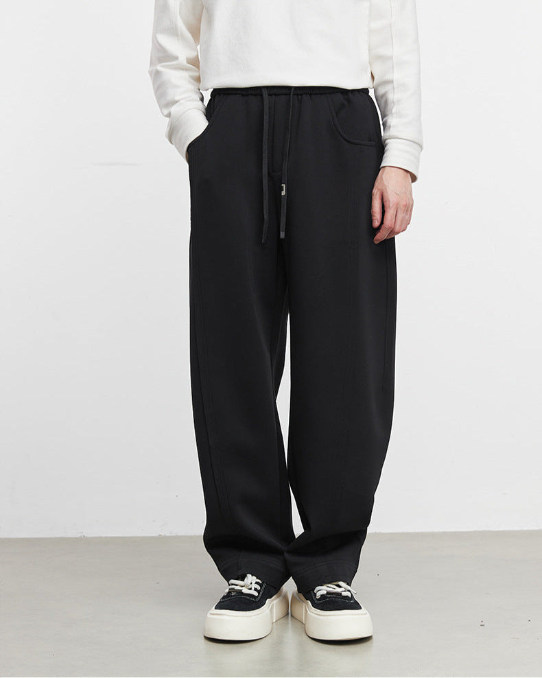 Heavy Modal Air-Layer Jogger mit geradem Bein