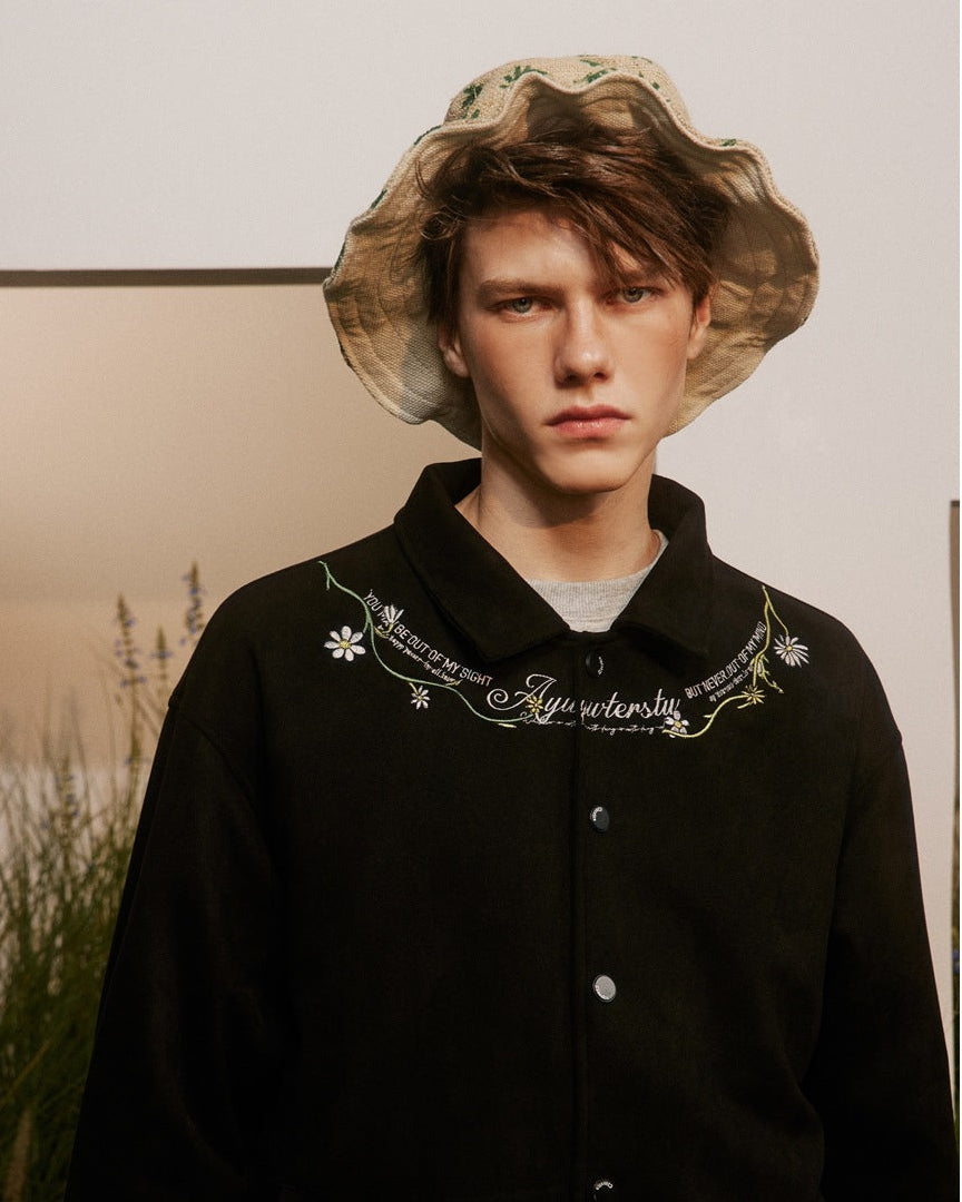 The Marwood Floral Embroidered Casual Jacket