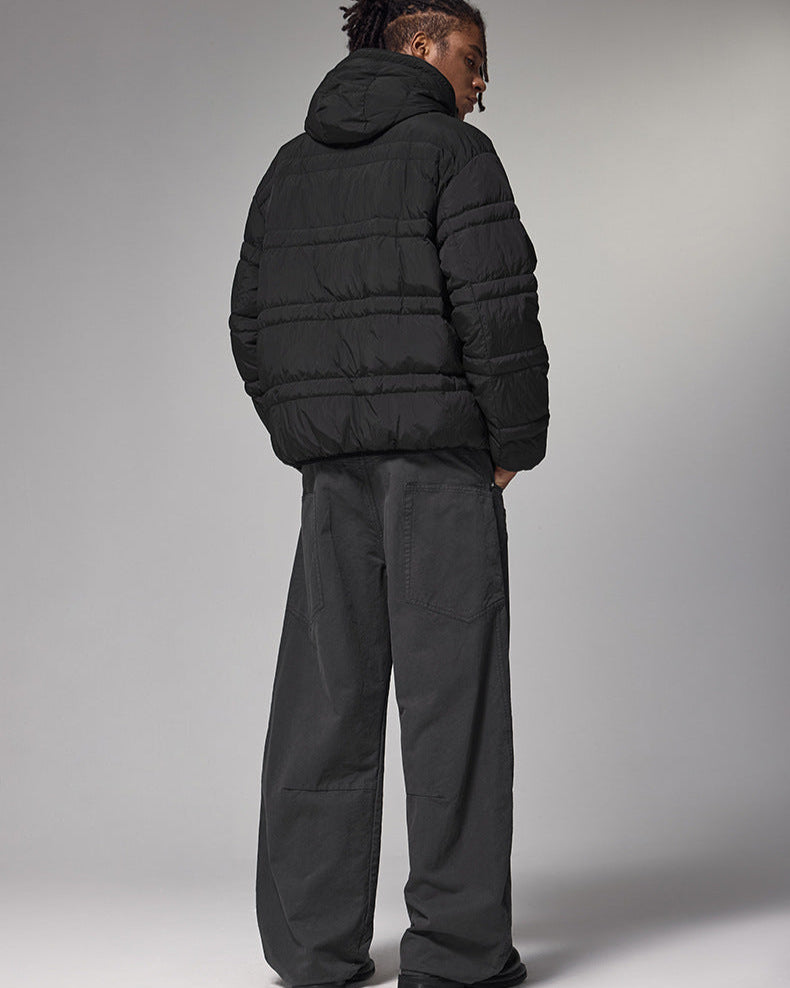 Essential Puffer-Kapuzenjacke
