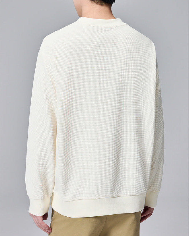 Jersey de cuello redondo "Urban Waffle" de Momeike