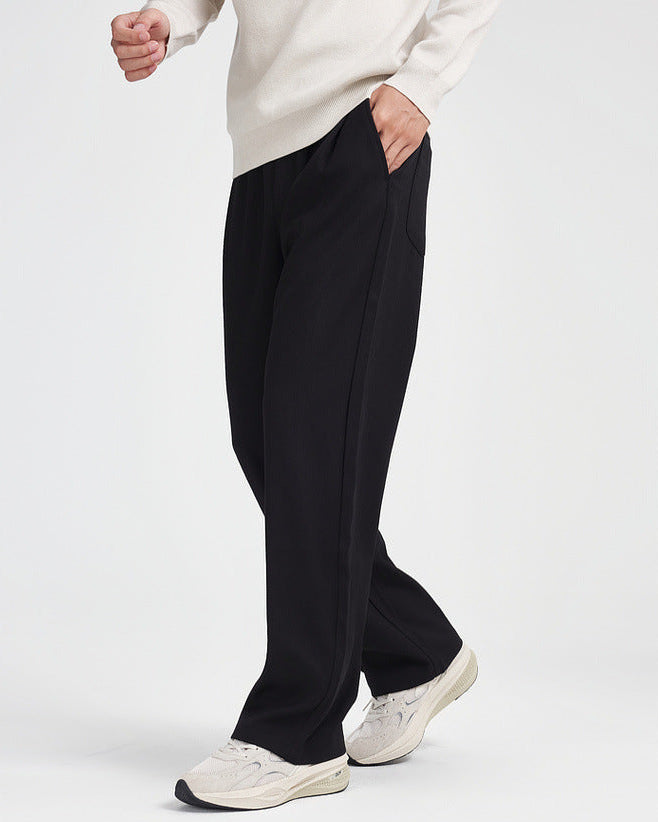 El pantalón elástico moderno de doble tono