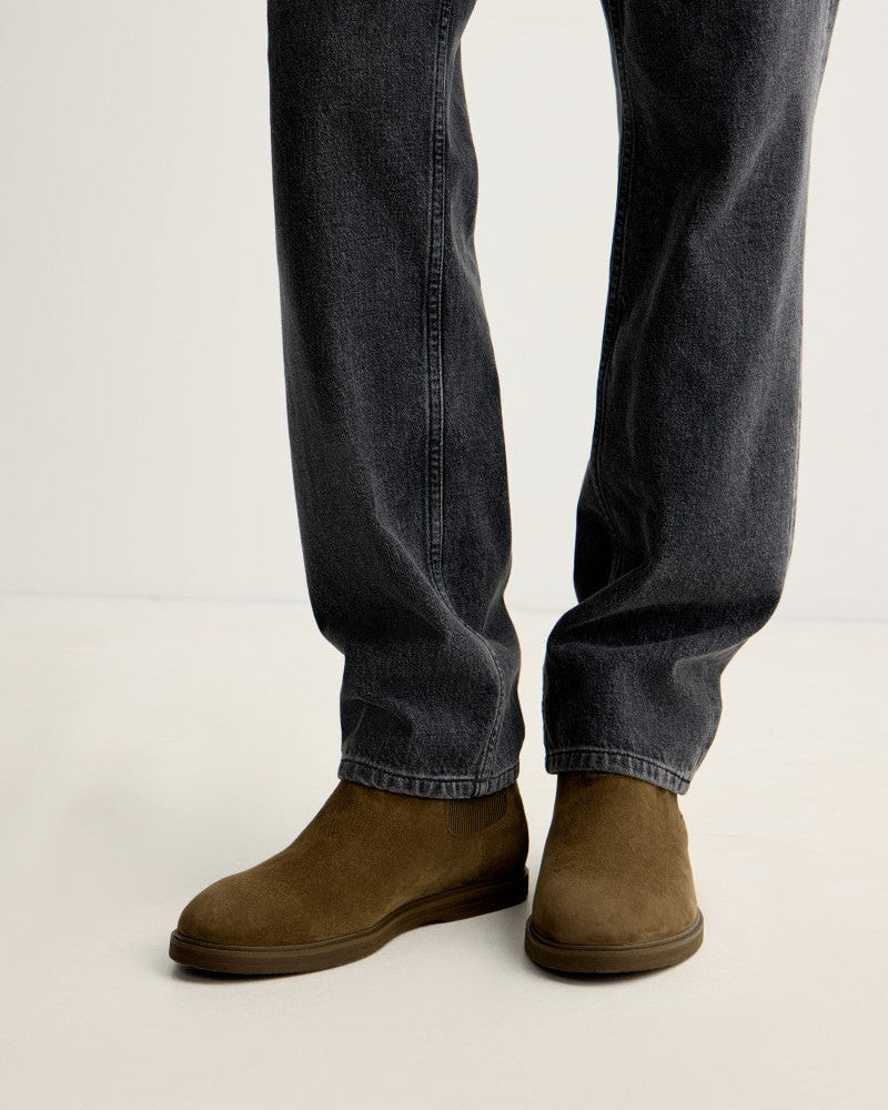Botas Chelsea Caqui