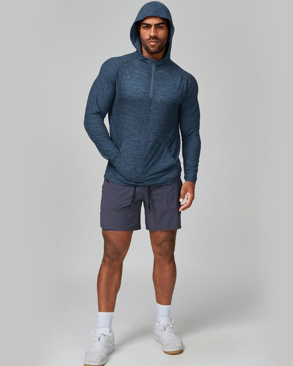 Half-Zip con capucha Performance 0.1