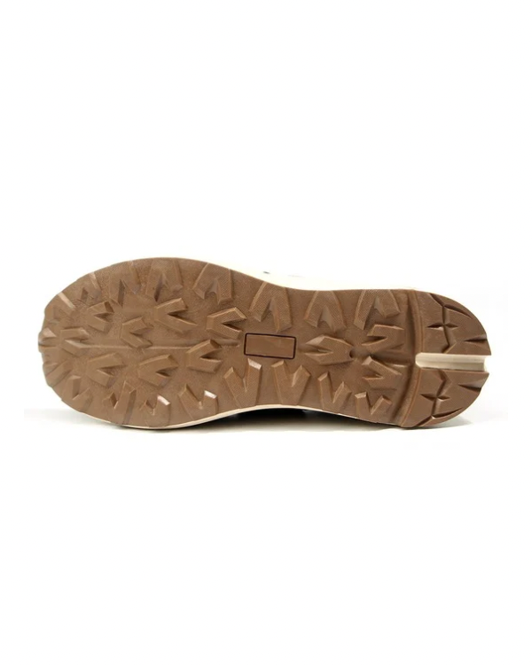 Zapatillas de piel Trail Castaño