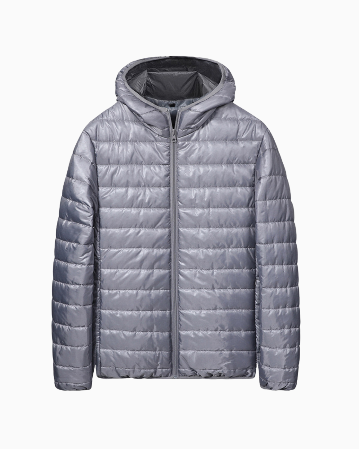 Chaqueta ligera acolchada con capucha
