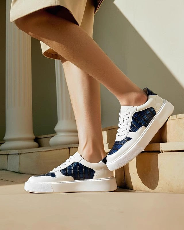 Las zapatillas Croco Luxe