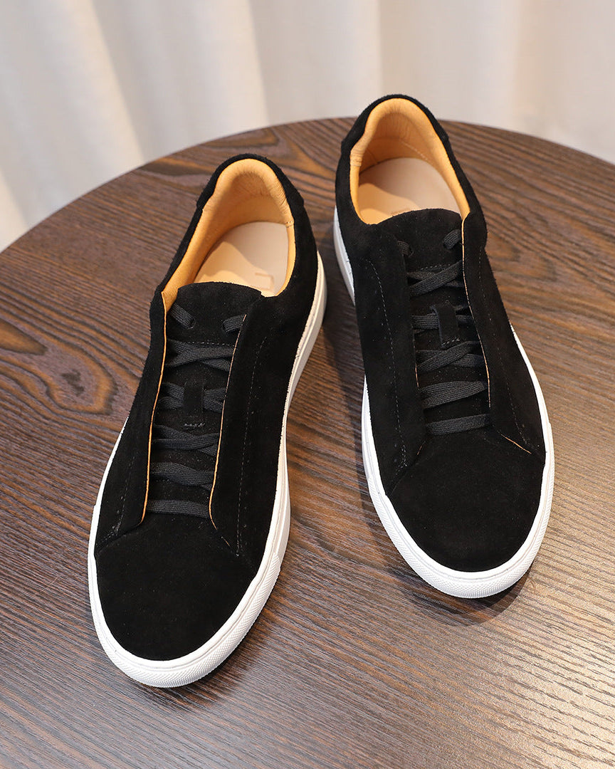 Sneakers Softey® Suede Low - Negro Noche