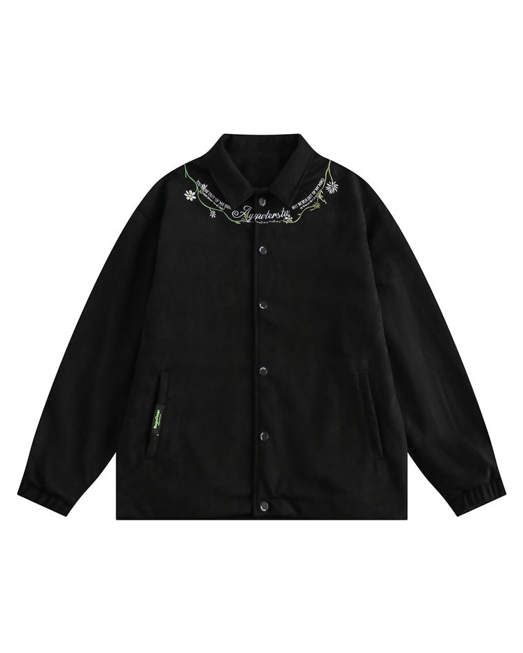 The Marwood Floral Embroidered Casual Jacket