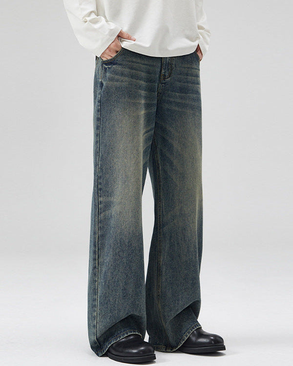 The Lazeward A-Line Wide Jeans
