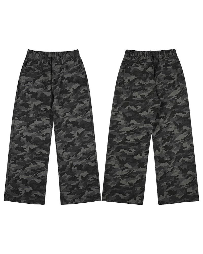 The Camouflage A-Line Jeans