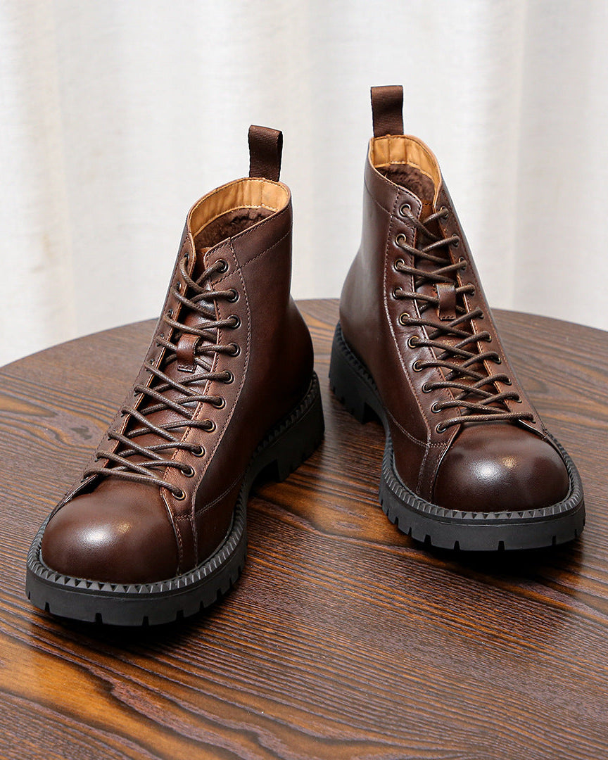 Botas de campo de piel Heritage
