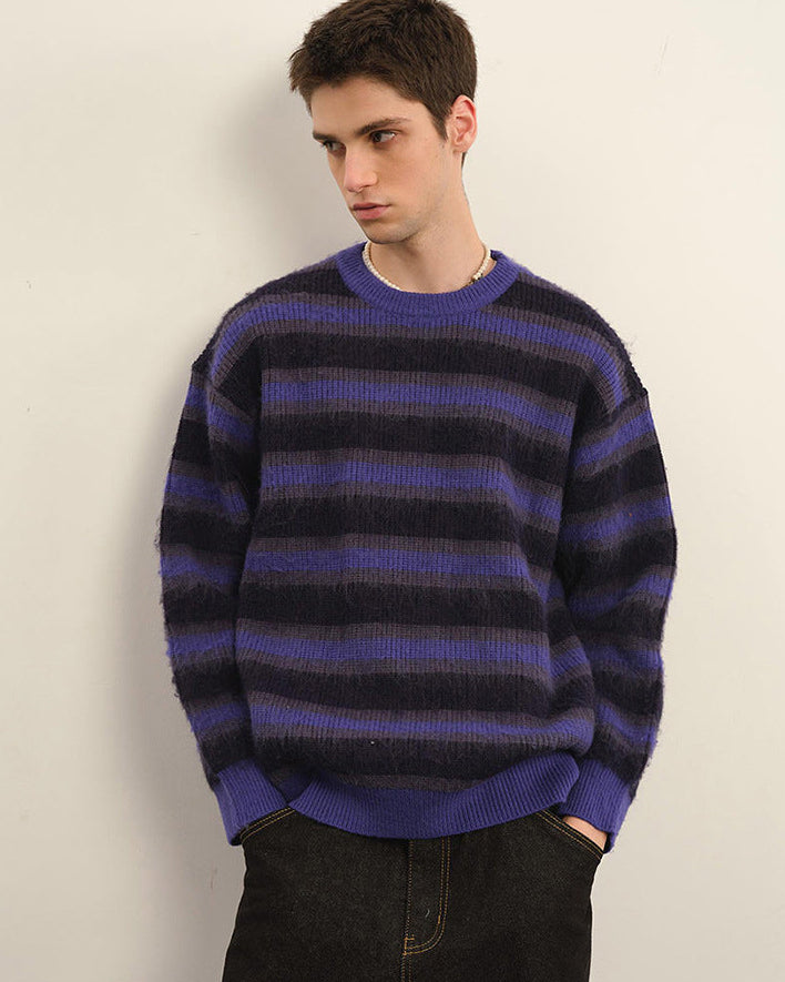 El jersey retro a rayas de colores estilo Campus