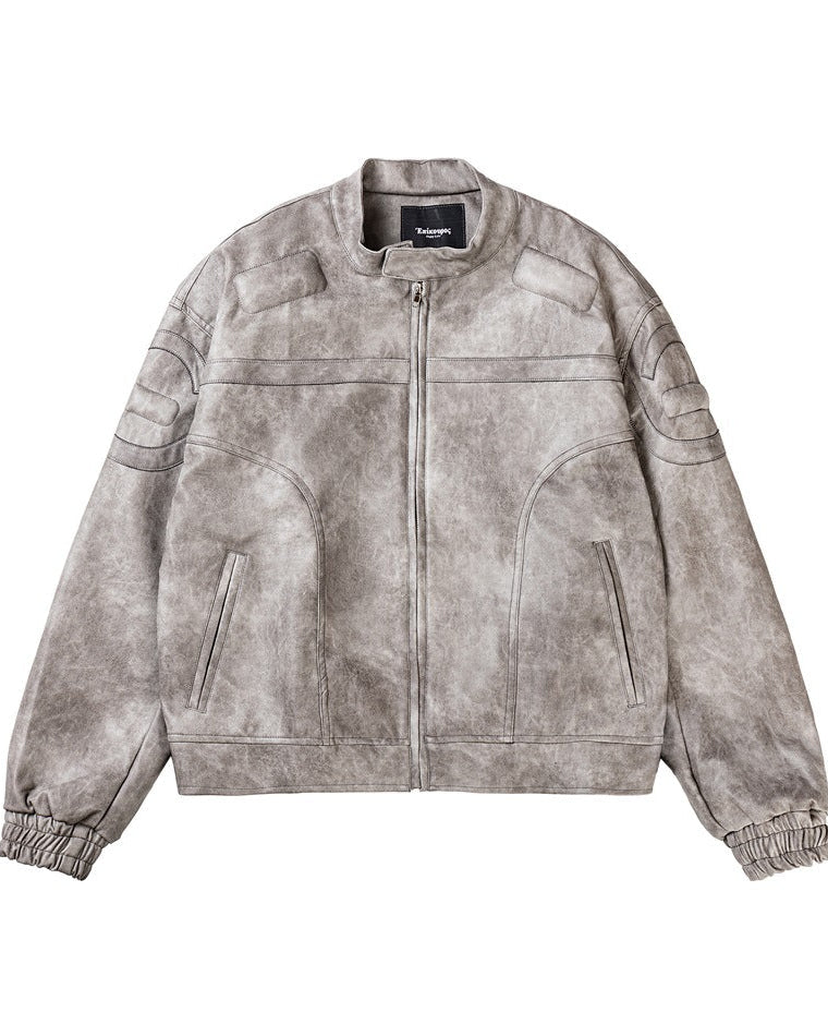 The Ruffian Edge Leather Motorcycle Jacket