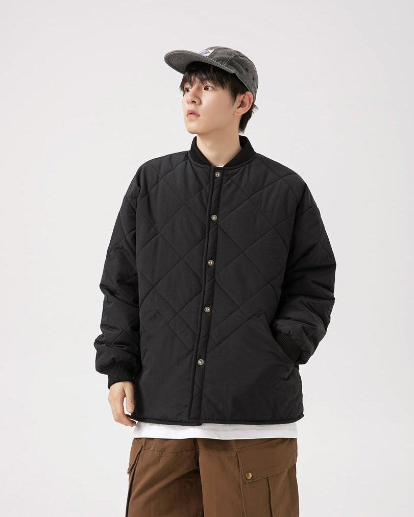 The Bastien Diamond Plaid Cotton Jacket