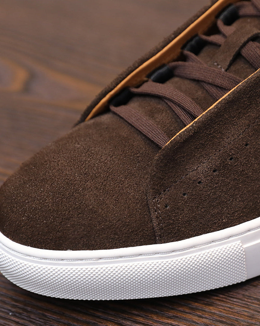 The Softey® Suede Low Sneakers - marrón