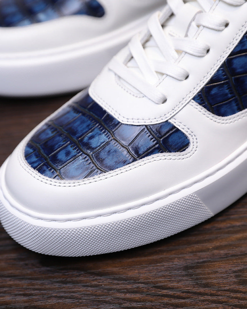 Las zapatillas Croco Luxe