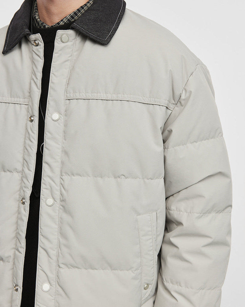 Ashbourne Lyhyt Down Lapel-takki