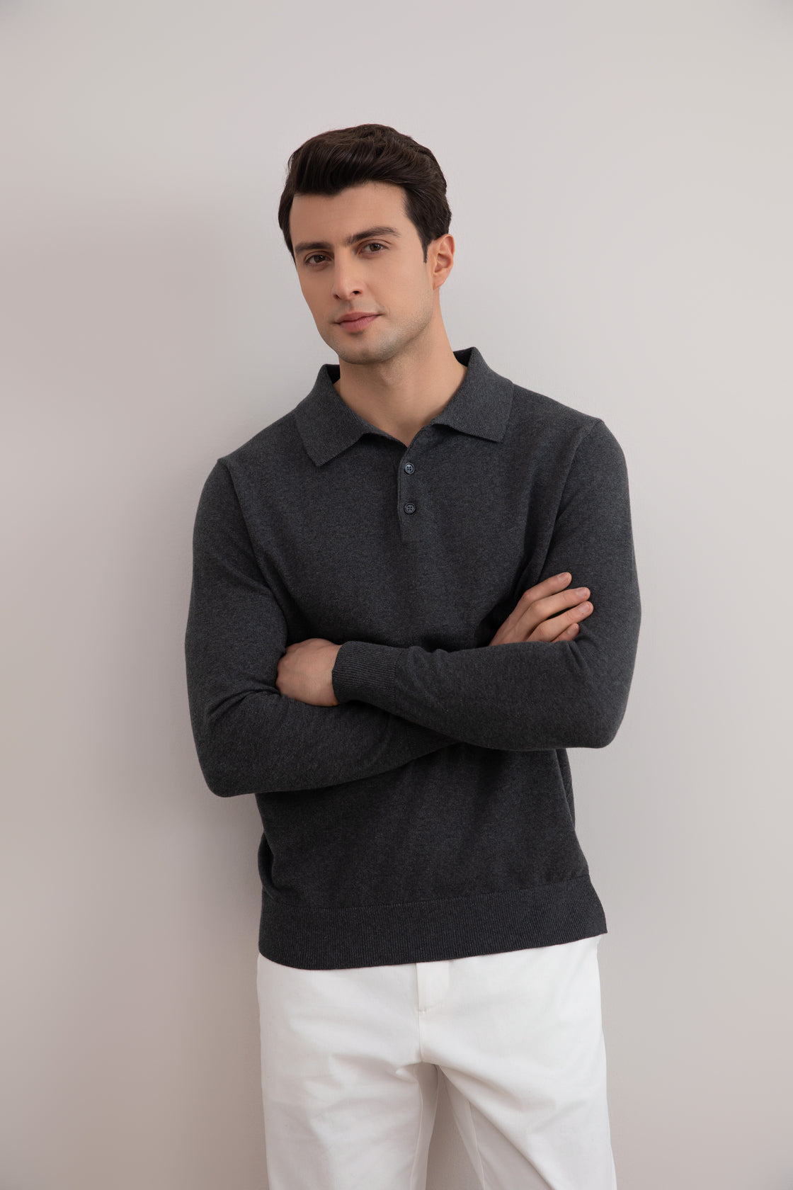 Charcoal Classic Polo paita