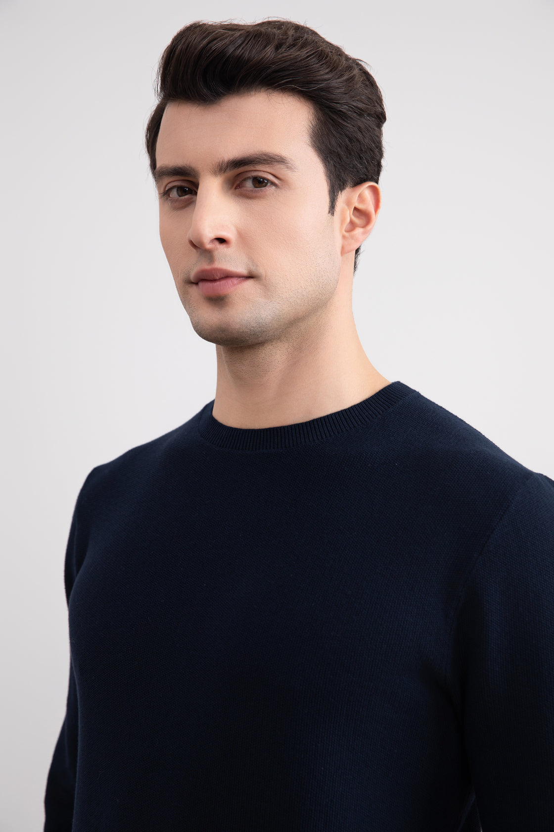 Navy 18mil Crewneck villapaita