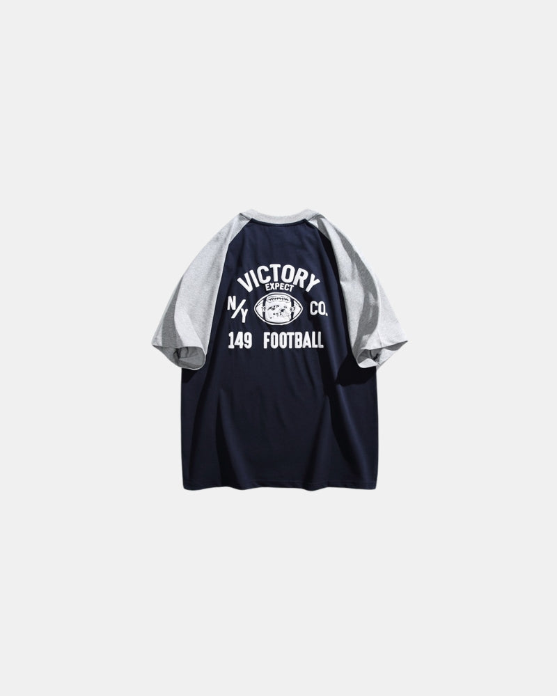 Victory jalkapallo graafinen tee