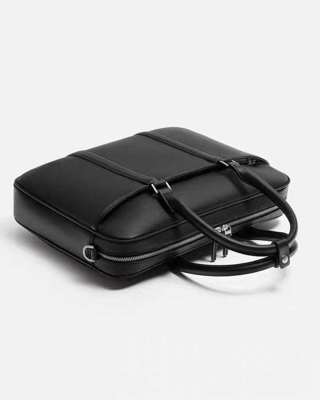 Strukturoitu nahkainen salkku