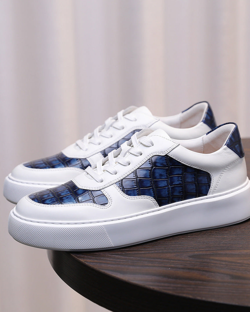 Croco Luxe Sneakers