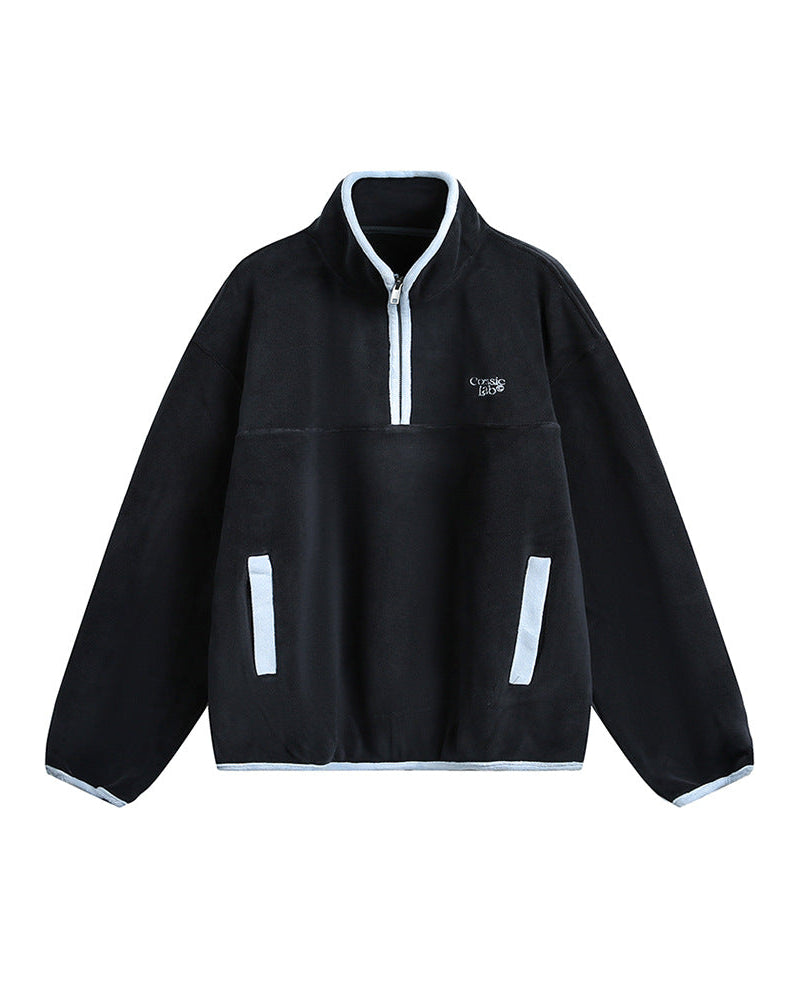 The Northfold Contrast Fleece Pulloveri villapaita