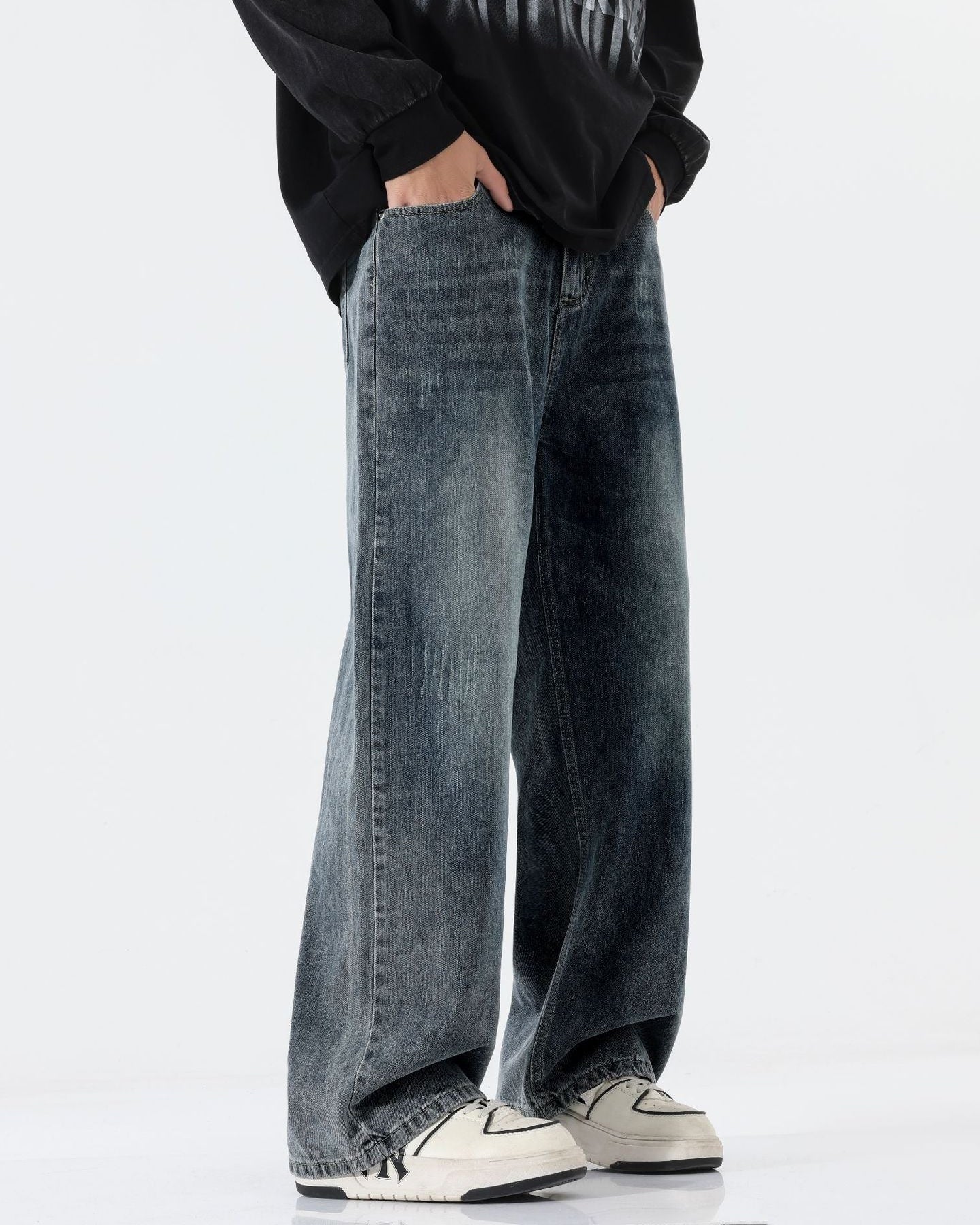 Renzo Vintage Whisker Jeans