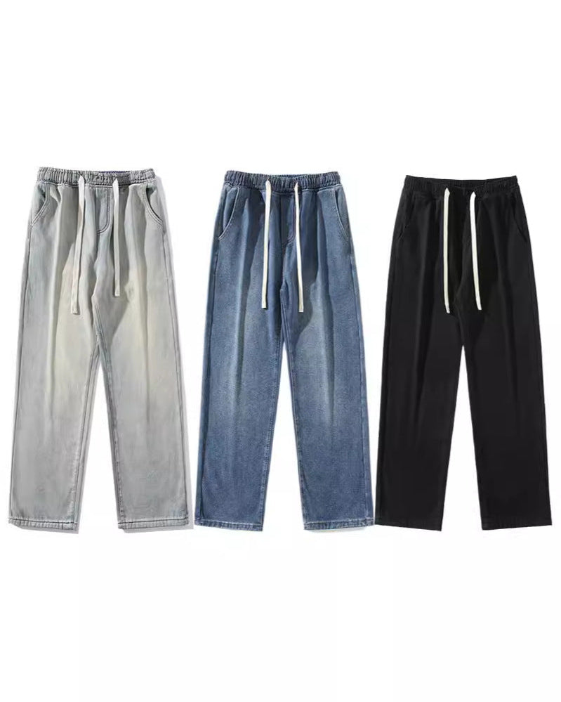 The Claybourne Washed Drape Jeans