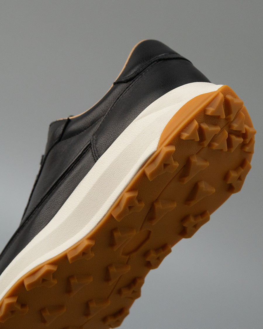 Les baskets Forrest Gump en cuir de vache
