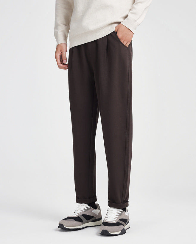 Le pantalon classique à serge haute densité Pantalon Slacks