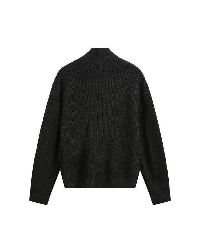 Le cardigan en tricot nervuré Arcline