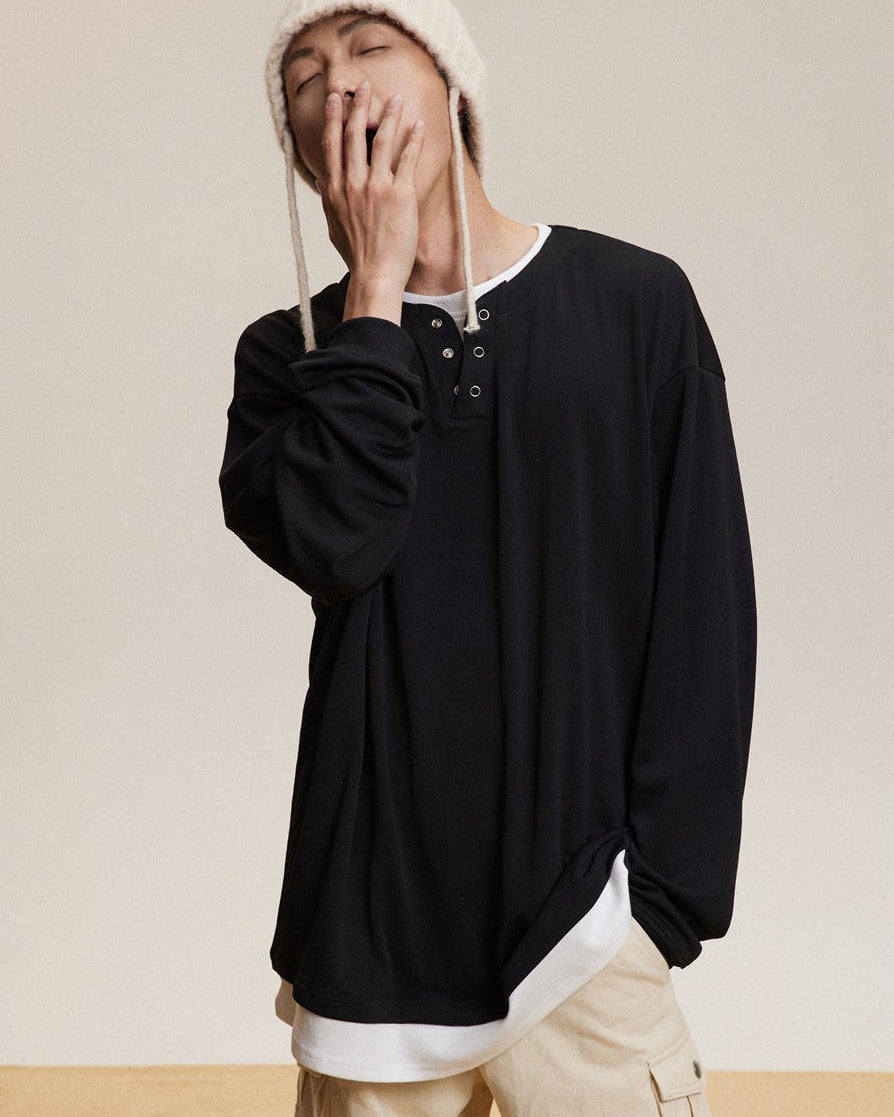 The Layerform Henley Tee