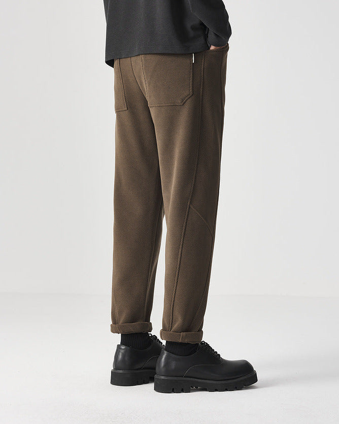 Le pantalon Momeike ThermalFlex en sergé doublé de polaire
