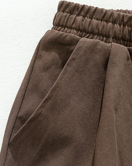 Le pantalon de coton plissé Drift