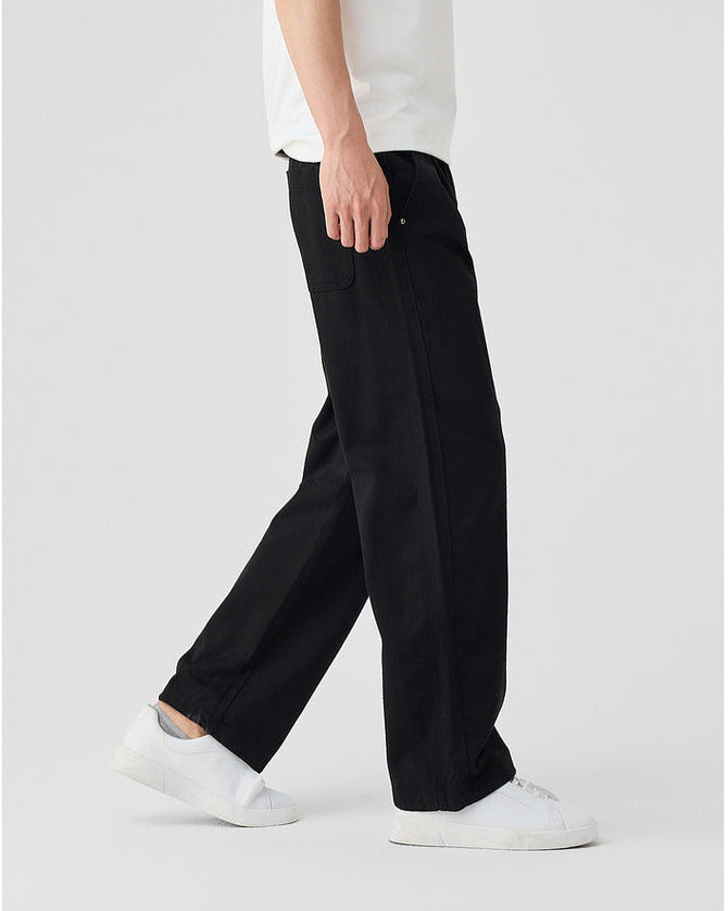 Le pantalon Momeike LuxeFlex en mélange tencel-coton