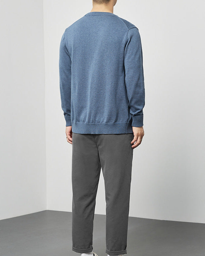 Le cardigan en tricot Mimaike Essential à col en V