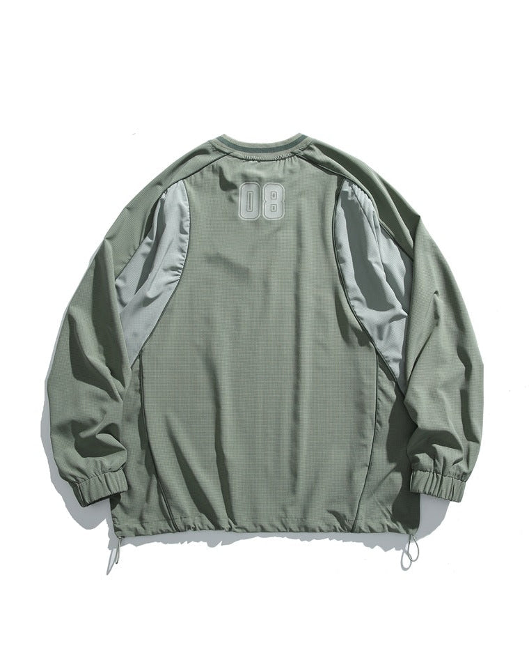 The Merin V-Neck Raglan Sleeve Sweatshirt