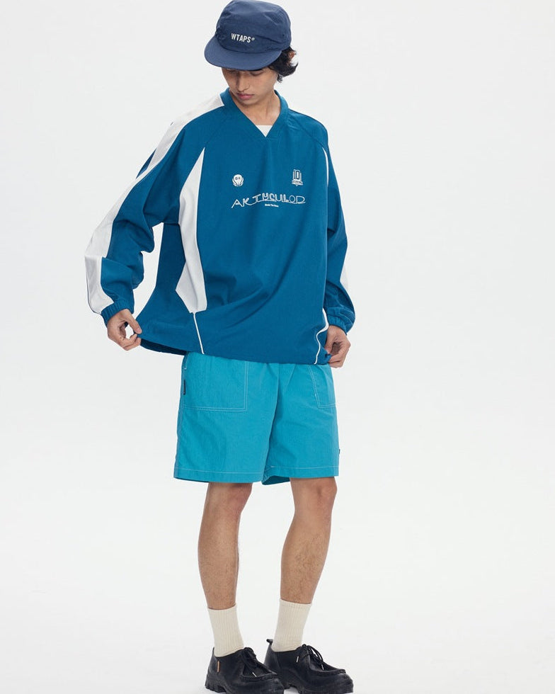 The Lennox V-Neck Raglan Sleeve Sweatshirt